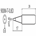 하코 900M-T-0.8D(936/888/CXR31) 인두팁