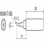 하코 900M-T-SB(936/888/CXR31) 인두팁