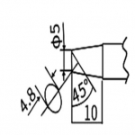 HAKKO T20-C5(FX-838용) 인두팁