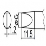 HAKKO T20-D6(FX-838용) 인두팁