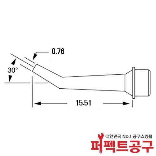 메칼 SSC-7171A SP200/MFR1160 인두팁