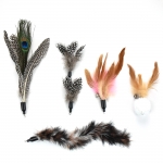 크림펫 고양이 장난감 깃털 낚시대 7종 세트