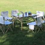 6인 캠핑 테이블세트 휴대용 접이식 의자 테이블 감성캠핑 테라스 차박 낚시 피크닉