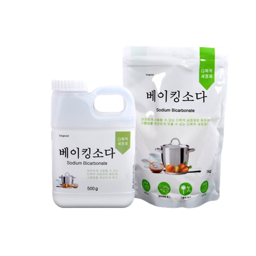 베이킹소다 500g 1kg 세정 탈취 찌든때제거 살균 소독 세척