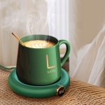 LW 디지털컵워머306 컵온도유지 자동중력전원 컵받침대 온도조절 커피 차 우유 온열컵