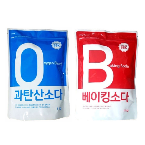 LW 버블킹 베이킹소다 과탄산소가 1KG 가루세제 표백 세탁 주방 클린청소