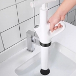 화장실 막힌 변기 원샷 뚫어뻥 하수구 세면대 싱크대 막힘 뚫는기계 한방해결
