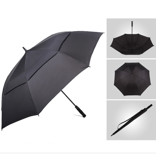 이중 방풍 장우산 대형 와이드 골프 우산 어깨끈 우산커버 포함