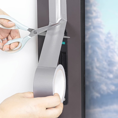 HY08 방풍 테이프 현관 창틈 문틈 샷시 문 벌레 이물질 소음 외풍 차단 접착제 방한 문풍지 5cmX10m