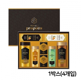 LW 로얄 프로폴리스 에디션 한박스 샴푸 린스 치약 명절 추석 선물세트 (4개입)