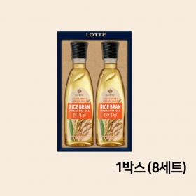 LW 롯데 현미유세트 1호 1박스 전 튀김 제사 명절음식 추석 오일 선물세트 (8세트입)