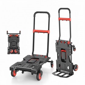 3단 접이식 핸드 카트 LF01 폴딩 이동식 손수레 캐리어 쇼핑 택배 운반 확장형 구루마