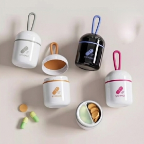 휴대용 알약케이스 U228 약보관함 칸막이형 알약 수납 분리 용기