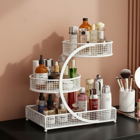 대용량 3단 화장품 정리함 H3 립스틱 향수 수납 보관함 욕실 침대 정리대 메이크업 오거나이저