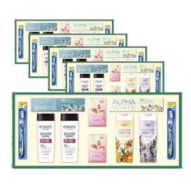 LW 애경 다온 14호 선물세트 1박스 (5개입) 치약 바디워시 비누 샴푸 명절 설 추석 선물 답례