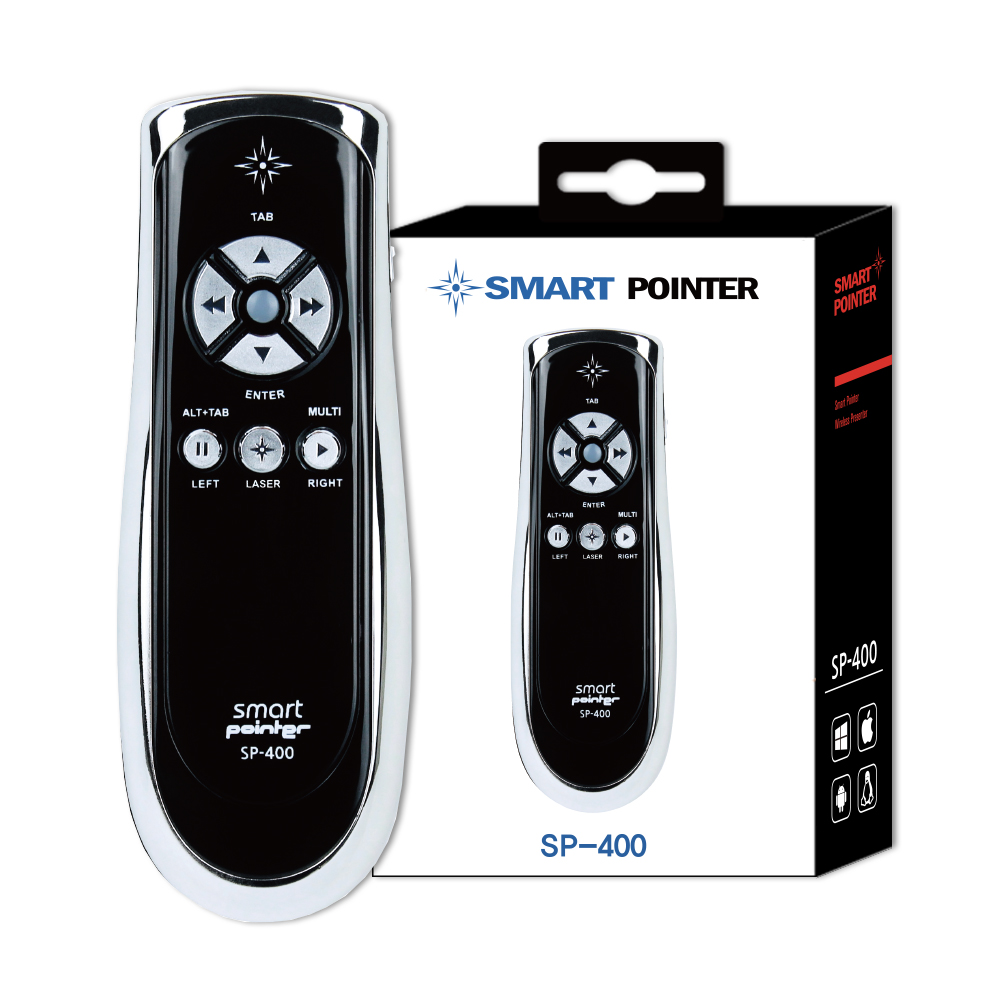 스마트포인터 SP-400 PPT리모컨 무선프리젠터 레이저포인터