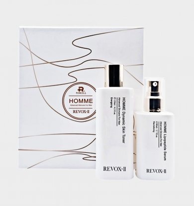[NEW 용기 / 용량 UP] 남성 미백 안티에이징 기초케어 세트 스킨 120mL / 세럼 80mL