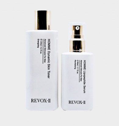 [NEW 용기 / 용량 UP] 남성 미백 안티에이징 기초케어 세트 스킨 120mL / 세럼 80mL
