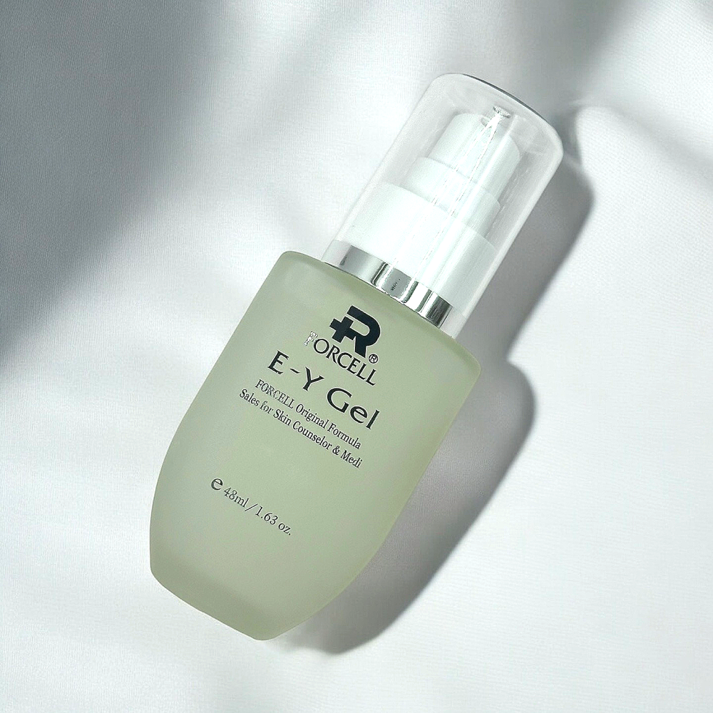 [도자기 피부결] 포셀 이와이 겔 48ml + 리버셀 멀티 에센스 패드 30매 파우치 세트