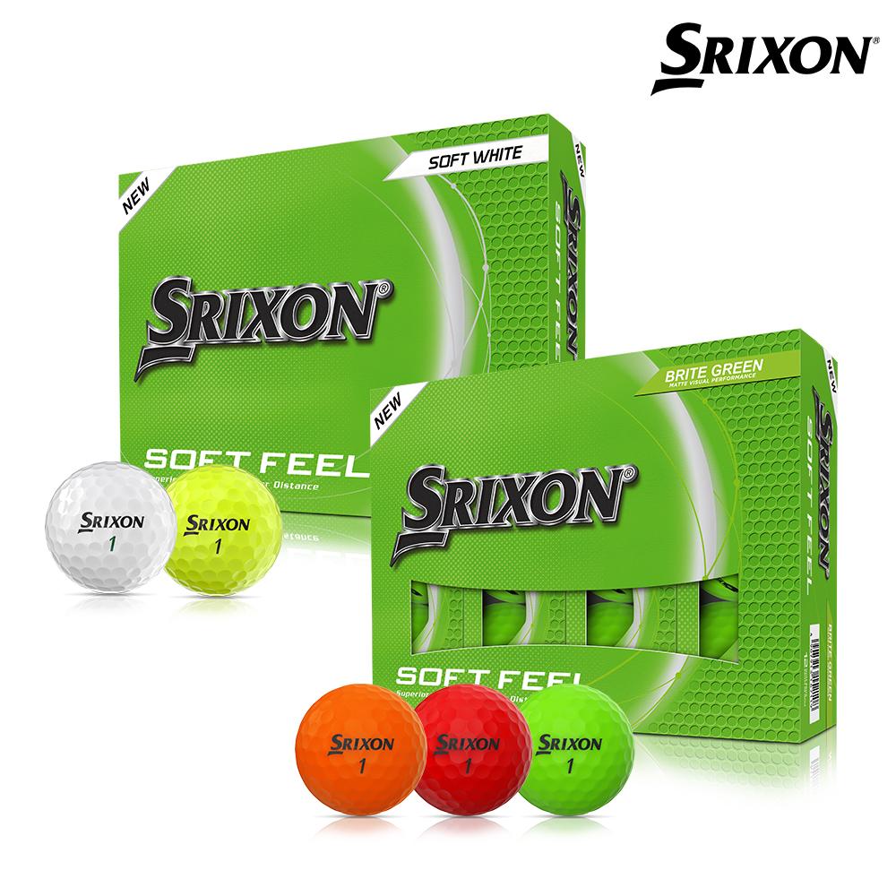 스릭슨 소프트필 14 골프공 골프볼 2피스 2025 던롭코리아