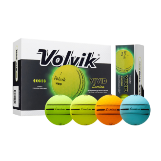 볼빅 비비드 루미나 듀얼 코어 골프공 3피스 12알