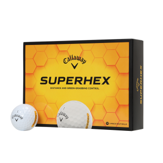 [쇼핑백증정] 캘러웨이 슈퍼헥스 골프볼 골프공 3피스