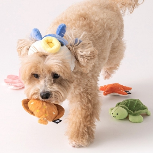 [바잇미] 바다친구들 삑삑 장난감 세트(2종)