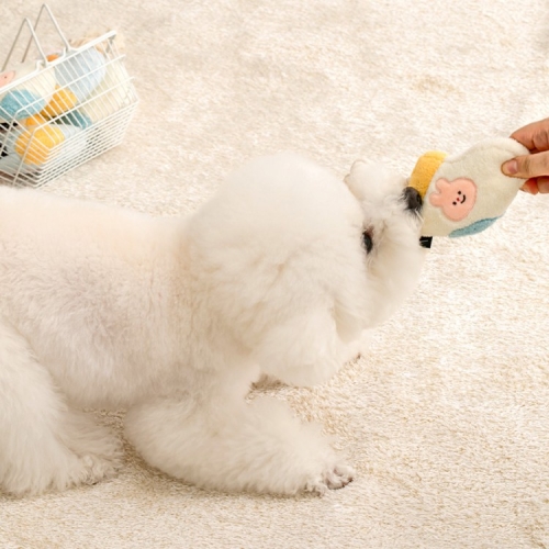 [바잇미] 양말 터그 장난감 (삑삑/바스락)