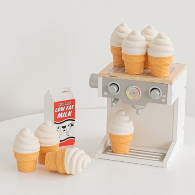 [바잇미] 아이스크림 라텍스 장난감 (삑삑)