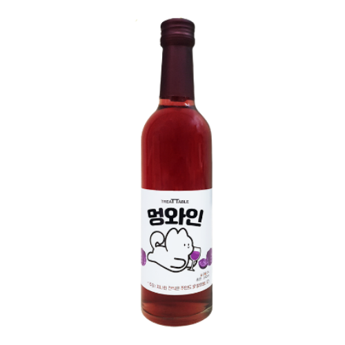 [트릿테이블] 강아지 와인 멍와인 340ml