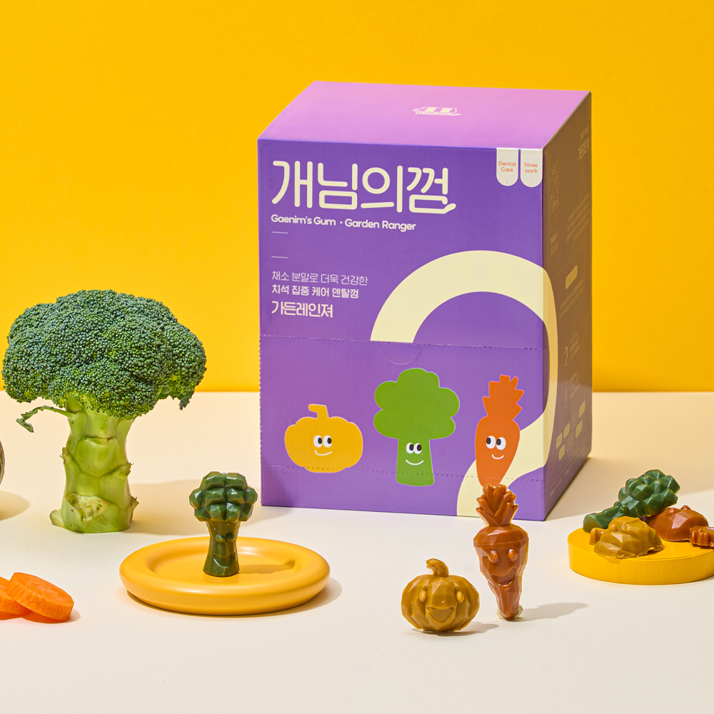 [대용량] 개님의껌 가든레인져S 70pcs (저알러지/저칼로리/치석케어)