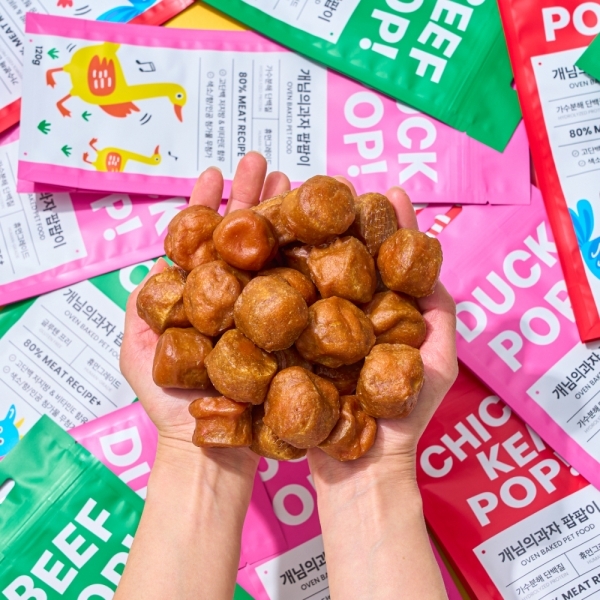 [세트할인] 개님의과자 팝팝이 3종세트