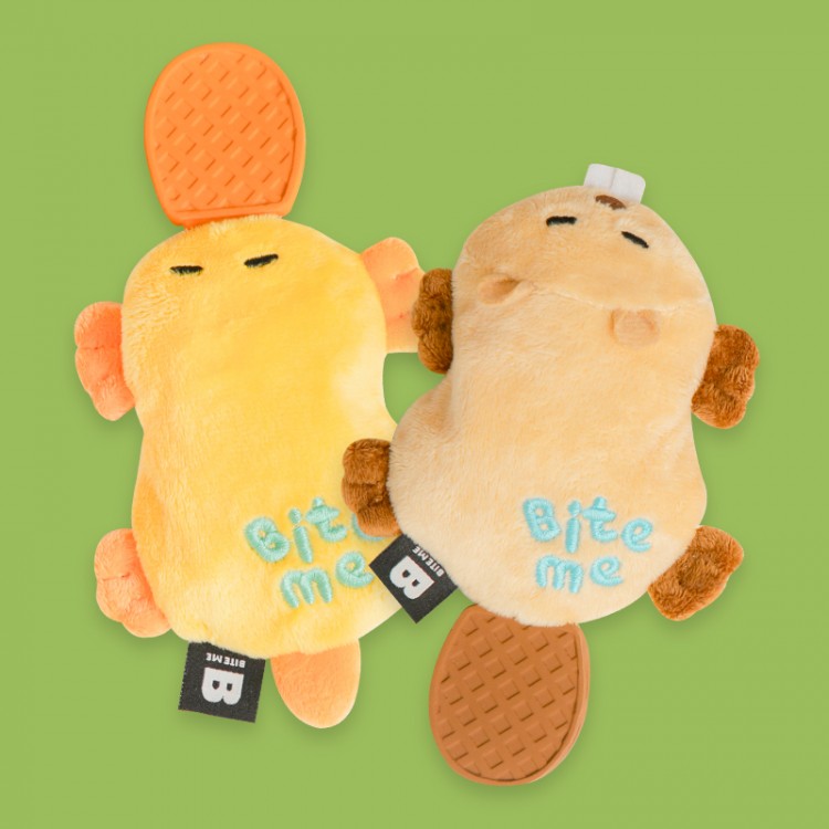 [바잇미] 납작이 라텍스 장난감 (삑삑)