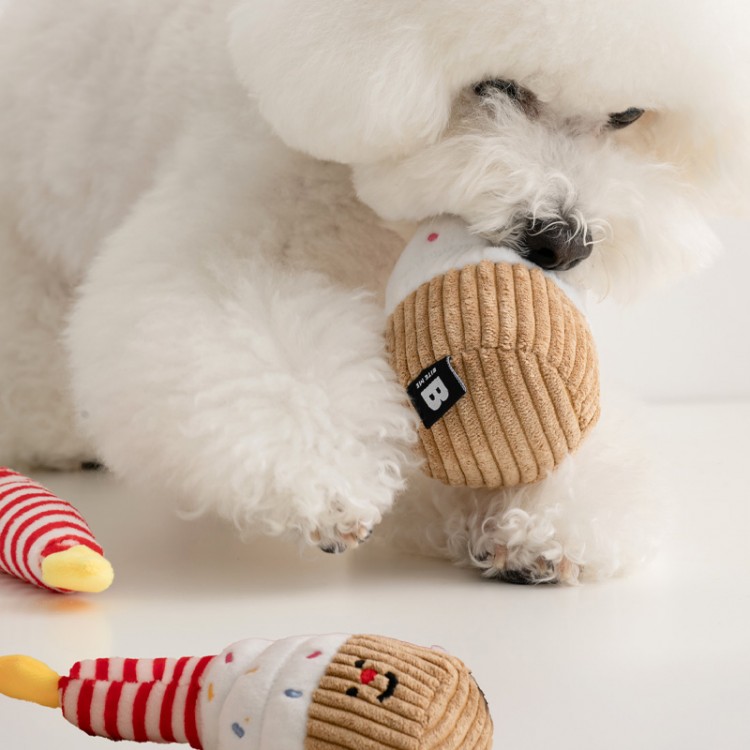 [바잇미] 컵케이크 장난감 (노즈워크/삑삑/바스락)