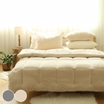 [올리비아데코] 말랑 스판 극세사 차렵이불세트(Q)