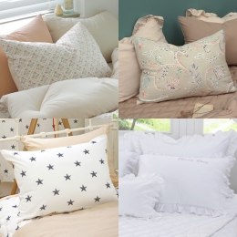 [올리비아데코] 팔리면 끝, 사계절 데일리 베개커버 특가 (택1)