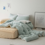 [올리비아데코] 스위치 먼지없는 광발열 양면 차렵이불(S)