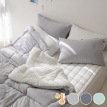 [올리비아데코] 스위치 먼지없는 광발열 양면 차렵이불(S)