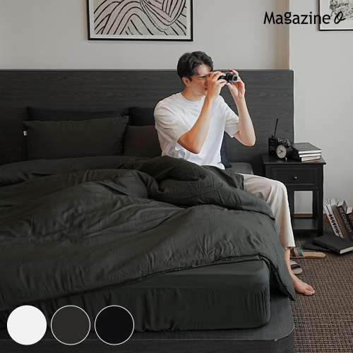 [올리비아데코] 젠틀맨 모달100 무봉제 호텔 간절기 차렵이불(S/Q)