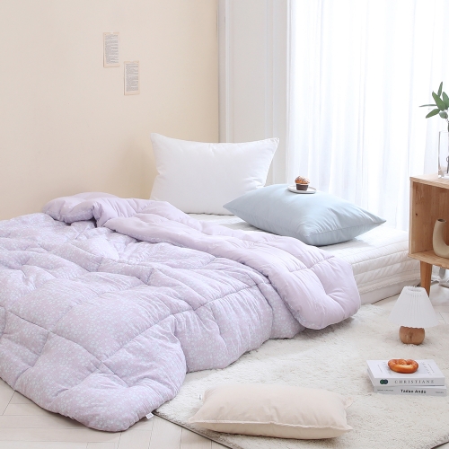 [올리비아데코] 뉴클레어 식물성섬유 60수 아사 차렵이불(S/Q)