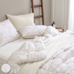 [올리비아데코] 르브아 먼지없는 양면 차렵이불(S/Q)