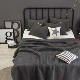 [올리비아데코] 프렌시아 60수 워싱 피그먼트 누비이불Q (180X220)