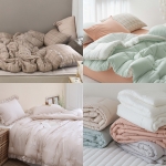 [올리비아데코] 사계절 순면 아사 모달 먼지없는 데일리 차렵이불(S/Q) 모음전