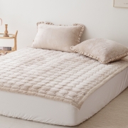 [올리비아데코] 샤트란 하이밍크 겨울 극세사 패드(SS/Q)_2컬러