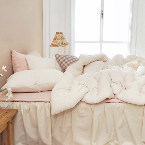 [올리비아데코] 구름촉감 마이팔레트 먼지없는 세미워싱 차렵이불(S/Q)_13color