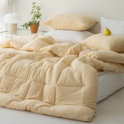 [올리비아데코] 구름촉감 마이팔레트 먼지없는 세미워싱 차렵이불(S/Q)_13color