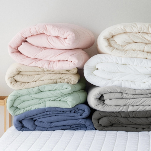 [올리비아데코] 구름촉감 마이팔레트 먼지없는 세미워싱 차렵이불(S/Q)_13color