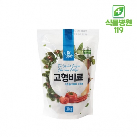 닥터조 고형비료 1kg 고추 토마토 텃밭 웃거름 복합비료