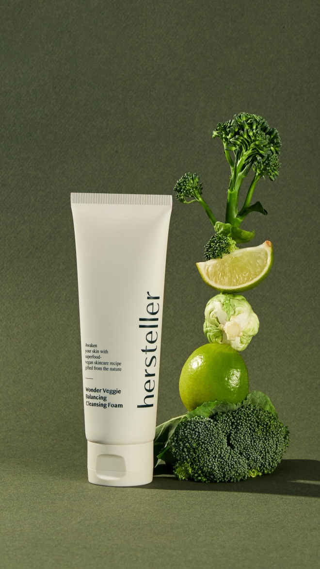 허스텔러 원더 베지 밸런싱 클렌징 폼 120ml