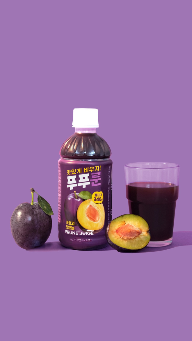 [로드타운 pick★] 푸푸룬 맛있는 푸룬주스 340ml